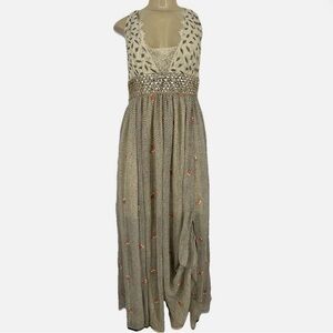 Free People New Romantics Embellished Maxi